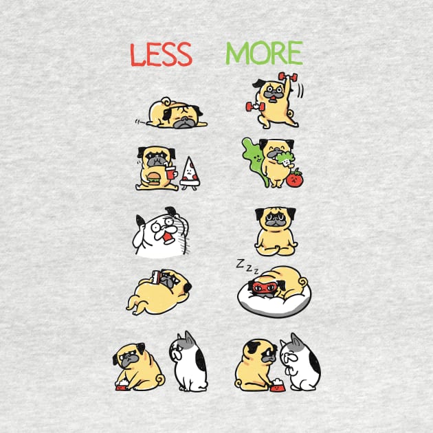 New Years Resolution with The Pug by huebucket